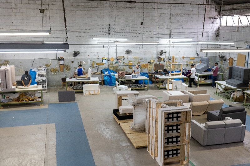 fabricação de sofá
